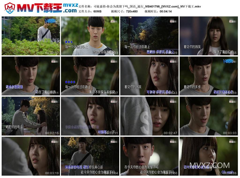 司徒嘉伟-你会为我留下吗_国语_流行_MB401798